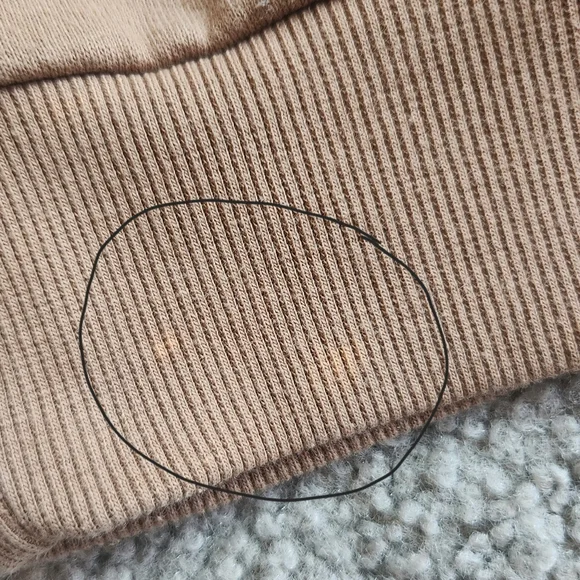 ALO Yoga Women's Cozy Brown Hoodie - Picture 3 of 4